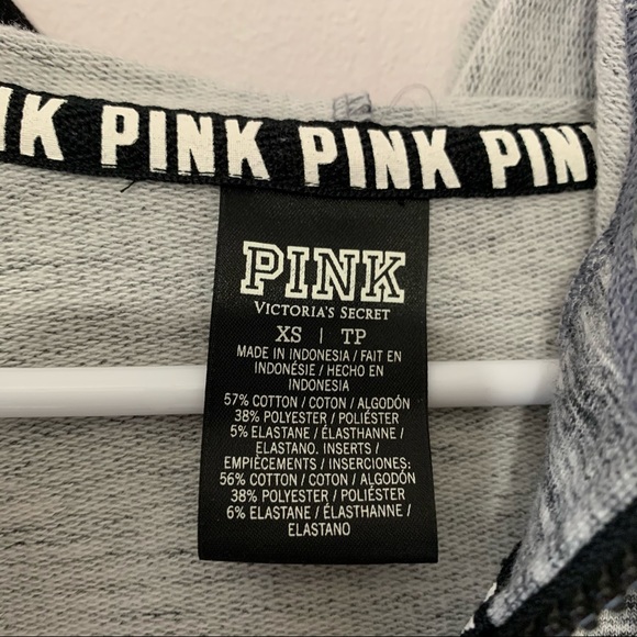 VS Black & Grey PINK high-low sweater size XS - Picture 6 of 7